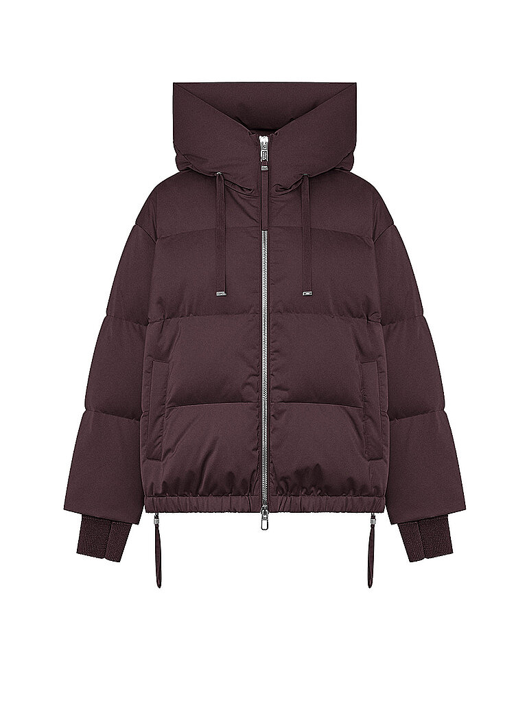 DUNO Chaqueta de plumas HEKA rojo oscuro