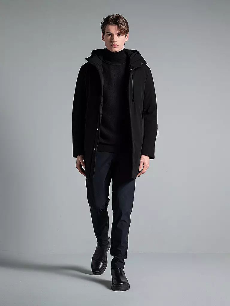 DUNO | Parka CAPALBIO | Negro
