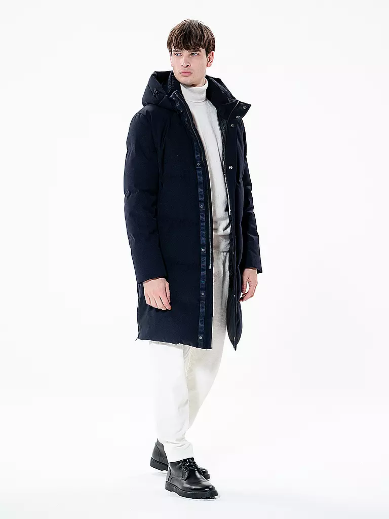 DUNO | Parka de plumón ARON PARMA | Azul oscuro