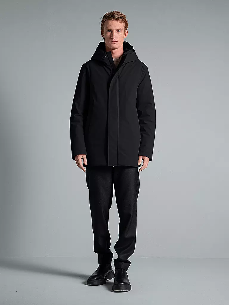 DUNO | Parka SULPHURCAPALBIO | Azul oscuro