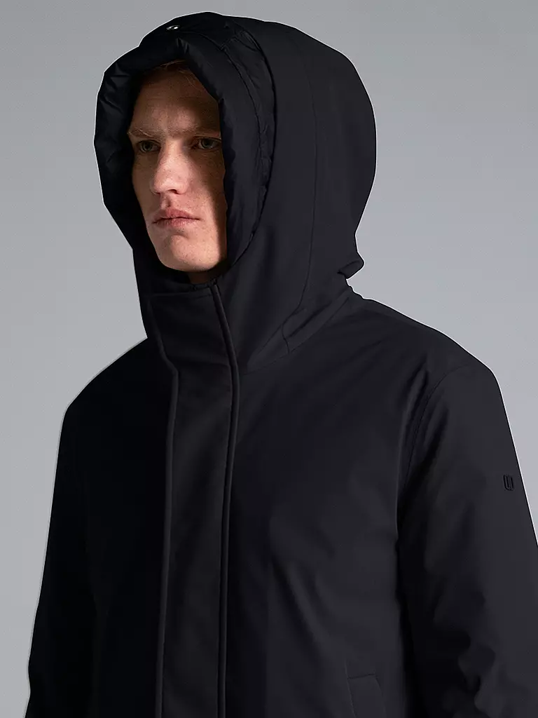 DUNO | Parka SULPHURCAPALBIO | Azul oscuro