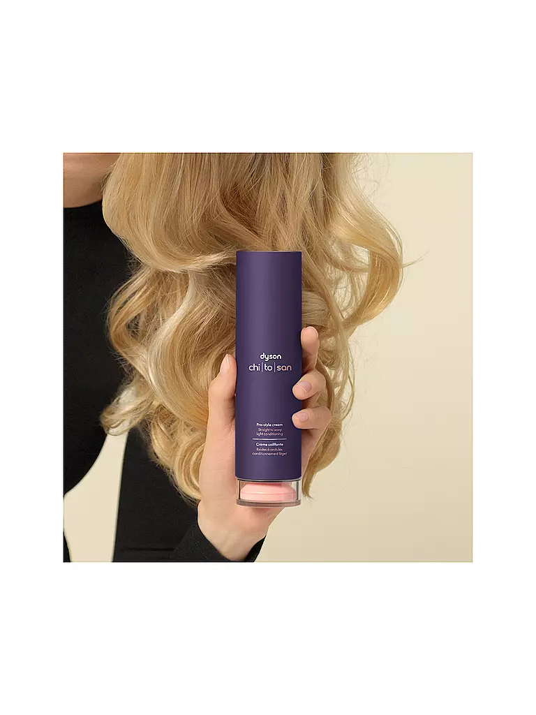 DYSON | dyson Chitosan Pre-Style Cream Cuidado Ligero 100ml Liso / Ondulado | lila