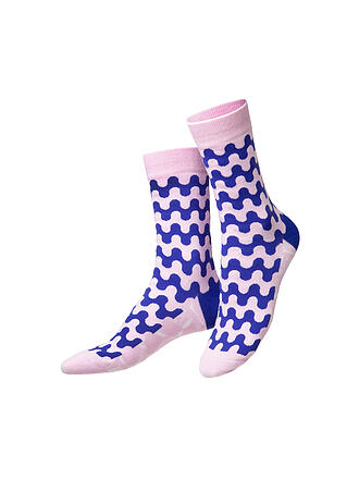 EAT MY SOCKS | Calcetines 36-45 SWEET MALLOWS rosa y azul