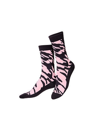 EAT MY SOCKS | Calcetines 36-45 ROSE BUBBLES rosa/negro
