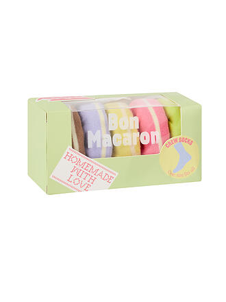 EAT MY SOCKS | Calcetines 36-45 BON MACARON lilaamarilloverdosos