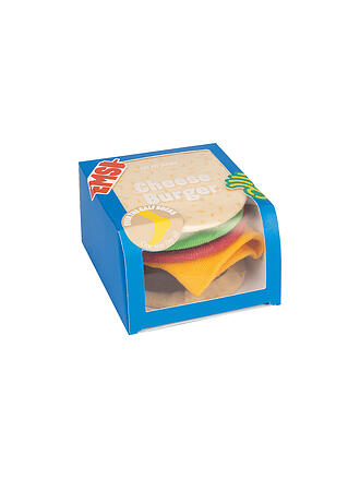 EAT MY SOCKS | Calcetines 36-45 CHEESEBURGER rojoamarilloverde
