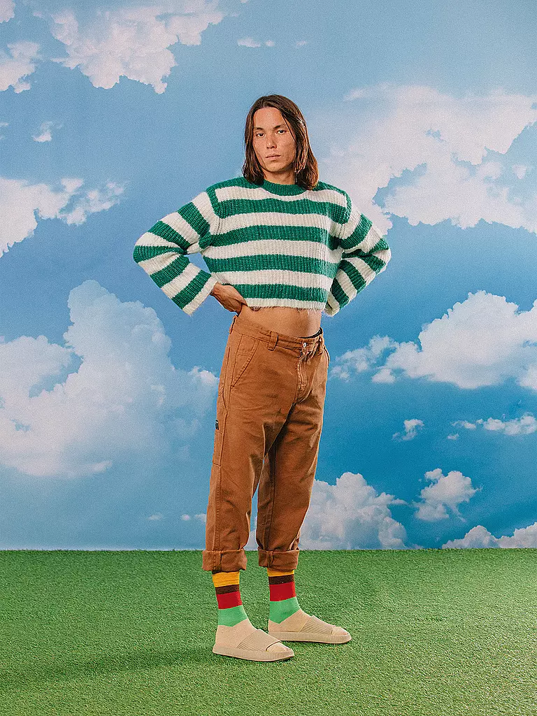 EAT MY SOCKS | Calcetines 36-45 CHEESEBURGER rojoamarilloverde | 