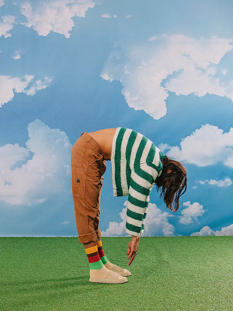 EAT MY SOCKS | Calcetines 36-45 CHEESEBURGER rojoamarilloverde | 