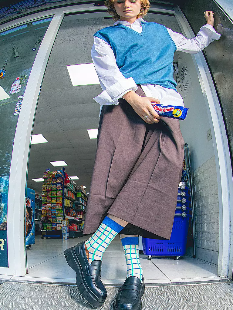EAT MY SOCKS | Calcetines 36-45 CHOCO CRUSH rojo rosado marrón | 