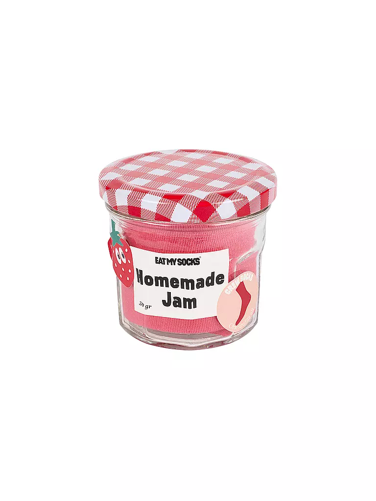 EAT MY SOCKS | Calcetines 36-45 HOMEMADE JAM STRAWBERRY | Rojo