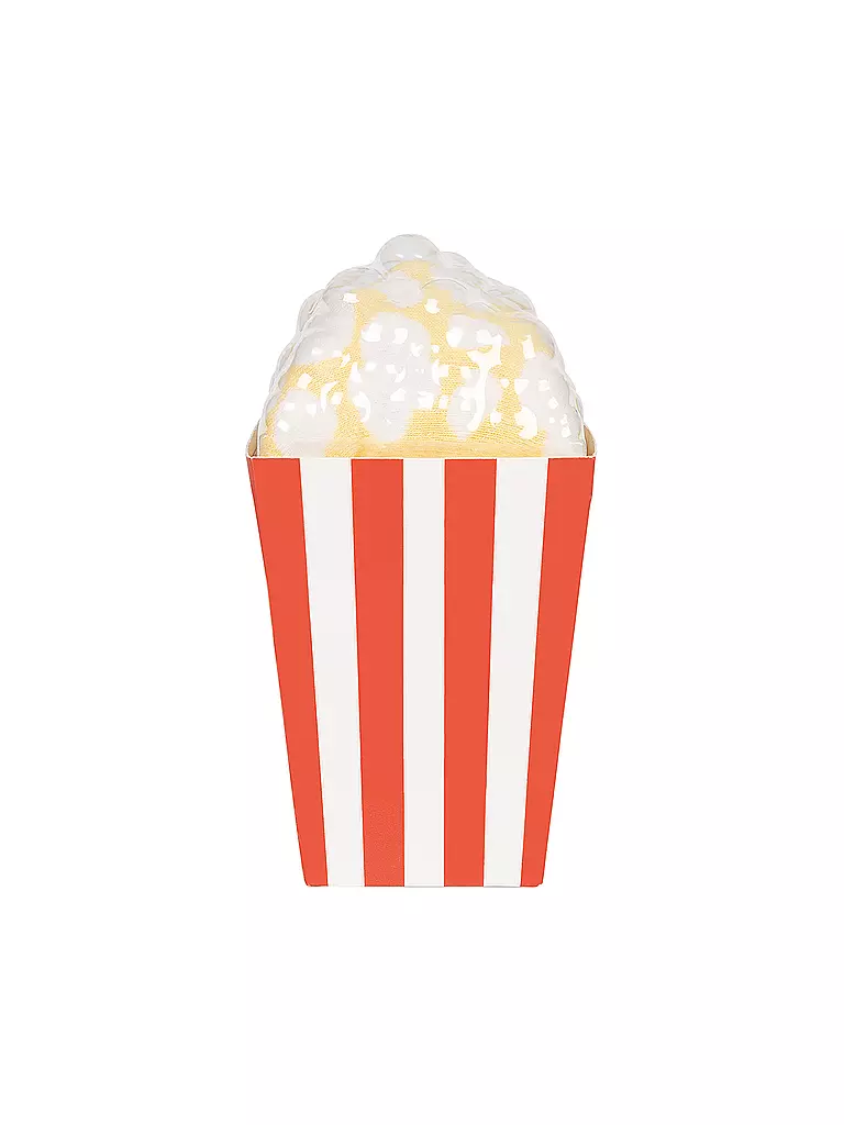 EAT MY SOCKS | Calcetines 36-45 POP CORN amarillorojoblanco | 