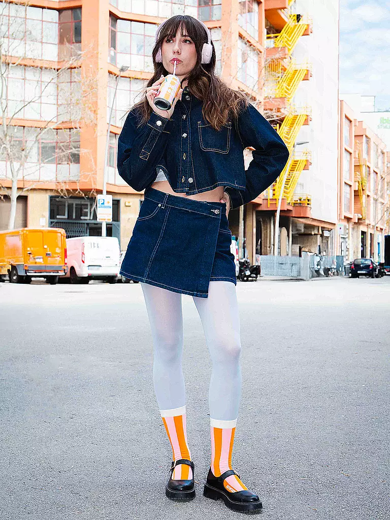 EAT MY SOCKS | Calcetines 36-45 SODA STRAWBERRY rosa | 