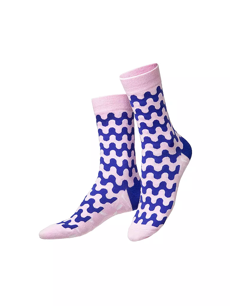 EAT MY SOCKS | Calcetines 36-45 SWEET MALLOWS rosa y azul | Rosa