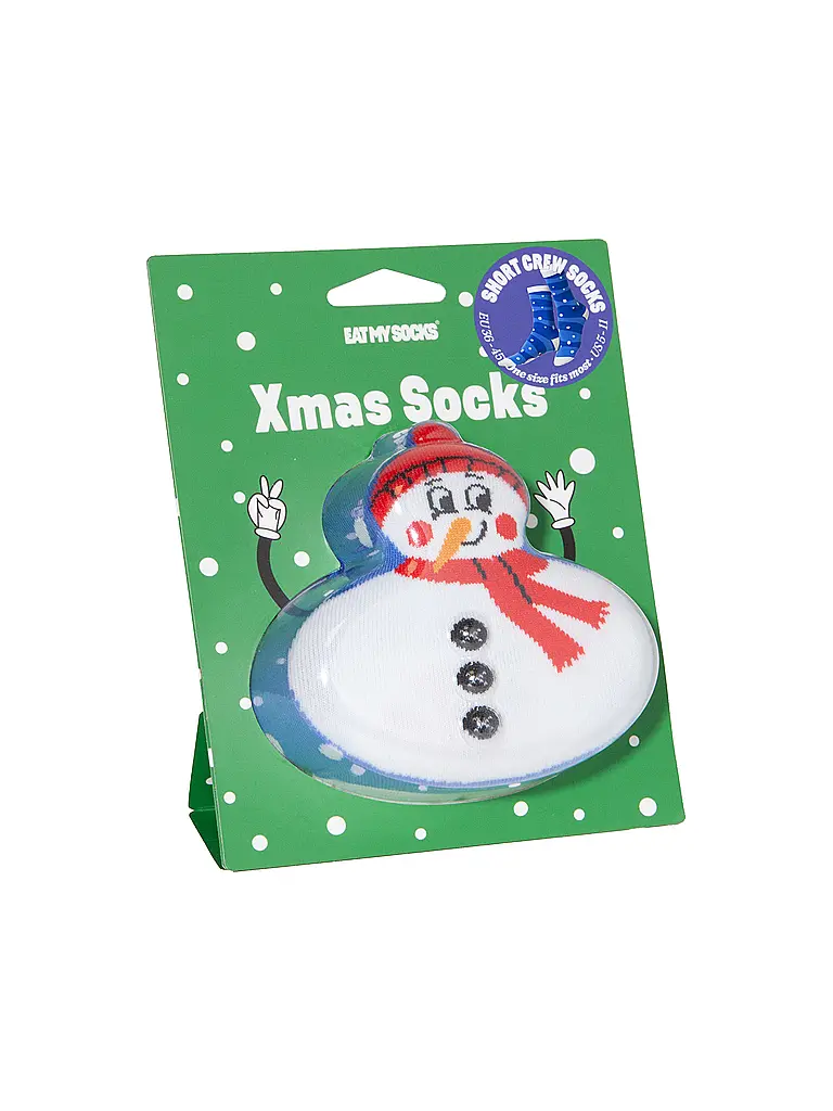 EAT MY SOCKS | Calcetines 36-45 XMAS MUÑECO DE NIEVE | 