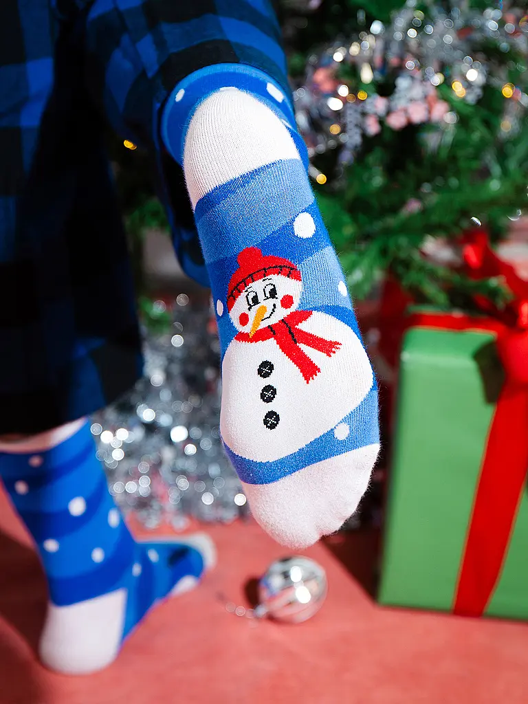 EAT MY SOCKS | Calcetines 36-45 XMAS MUÑECO DE NIEVE | 