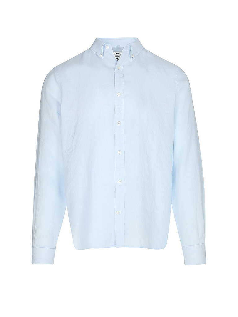 Ecoalf Camisa de lino MALIBUALF azul claro
