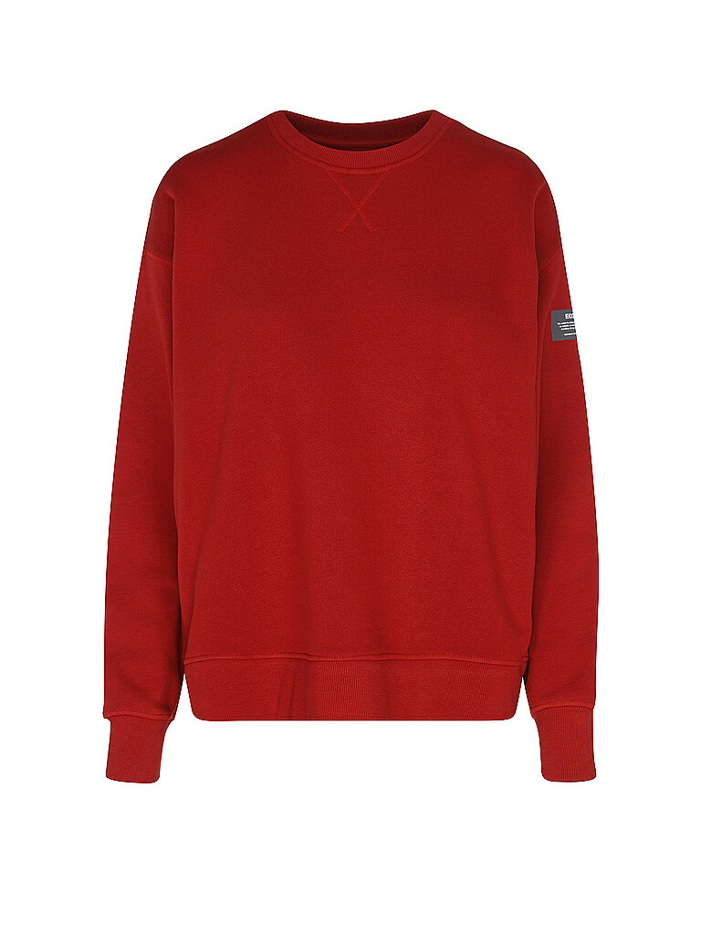 Ecoalf Suéter rojo oscuro M