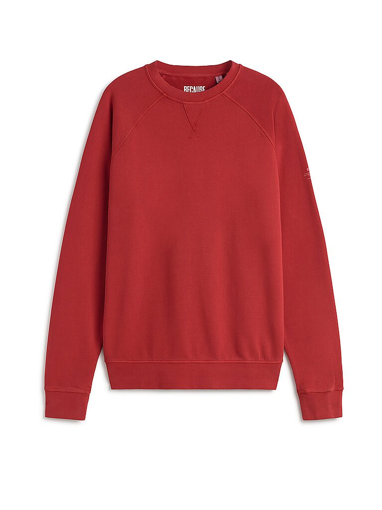 Ecoalf Suéter rojo oscuro