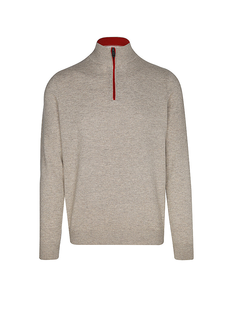 Ecoalf Jersey Troyer beige