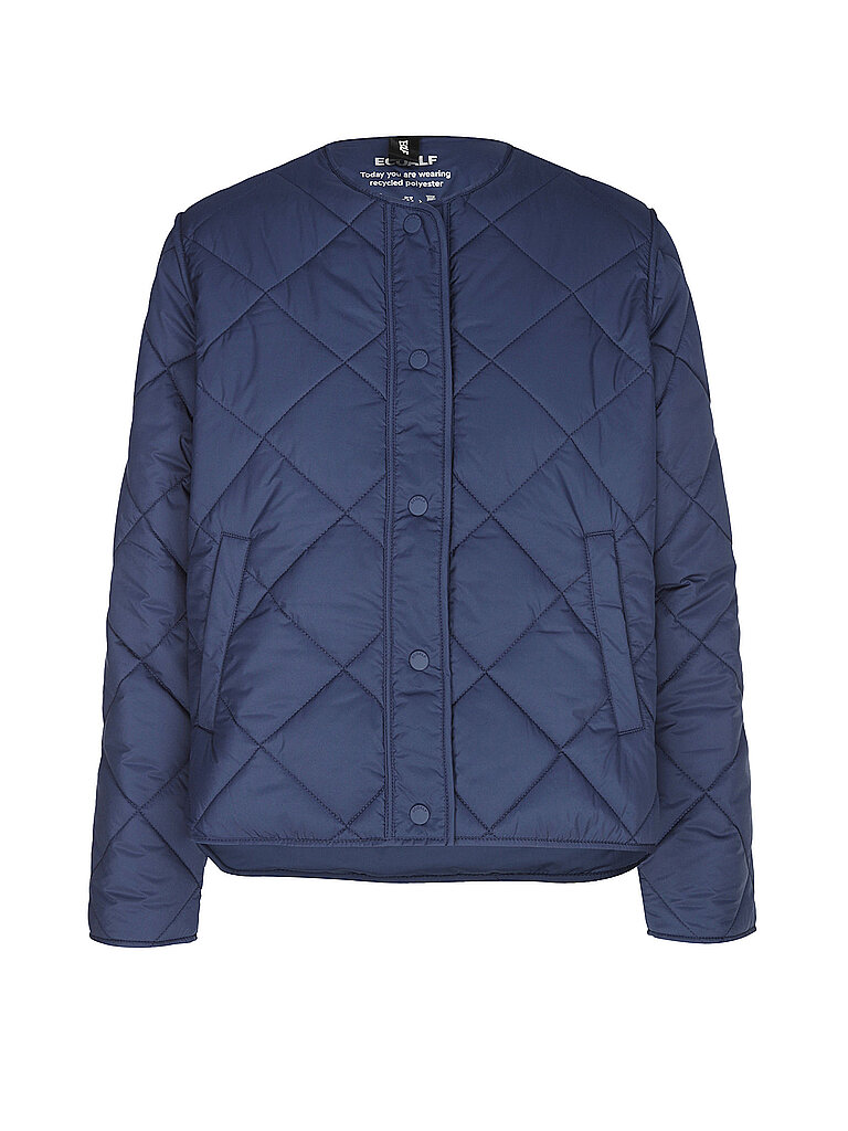 Chaqueta acolchada ligera azul oscuro XS