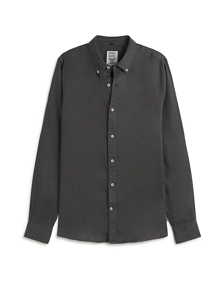Ecoalf Camisa de lino gris XXL