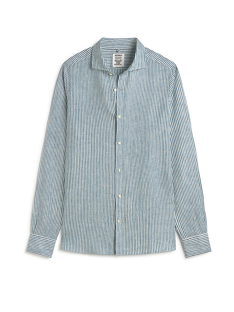 Ecoalf Camisa de lino verde