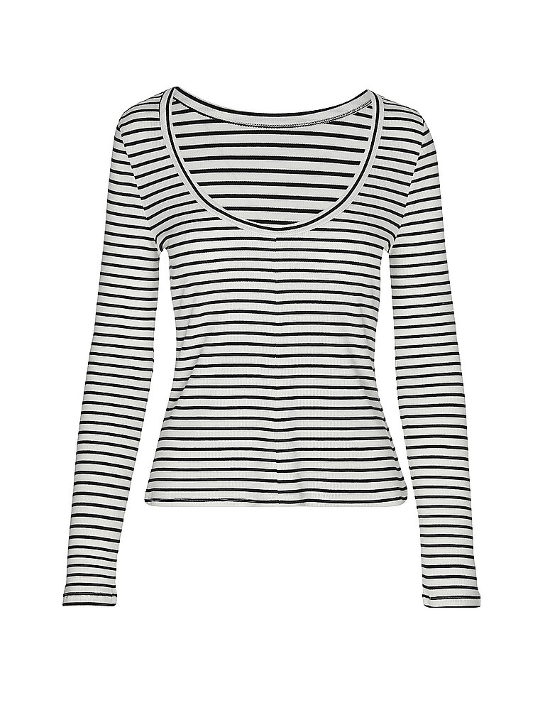 Ecoalf Camiseta de manga larga FARO crema