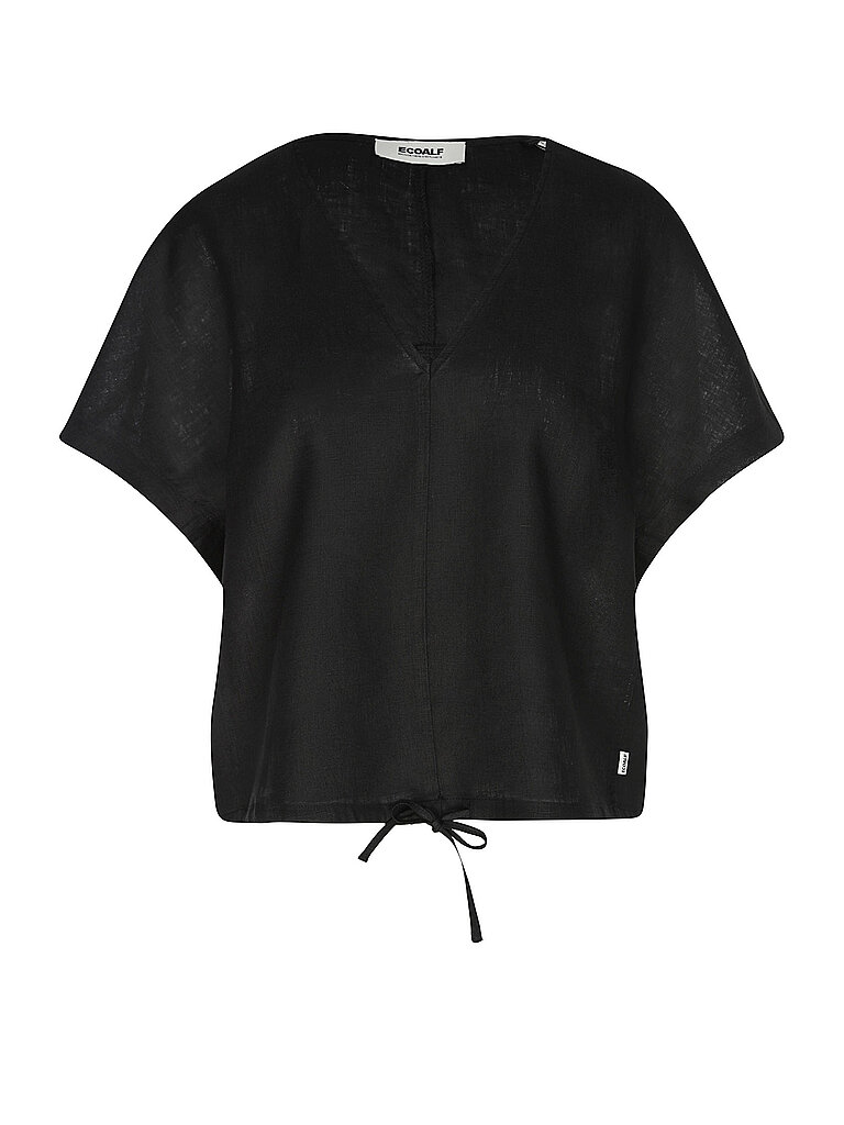 Ecoalf Blusa de lino DORA negro L