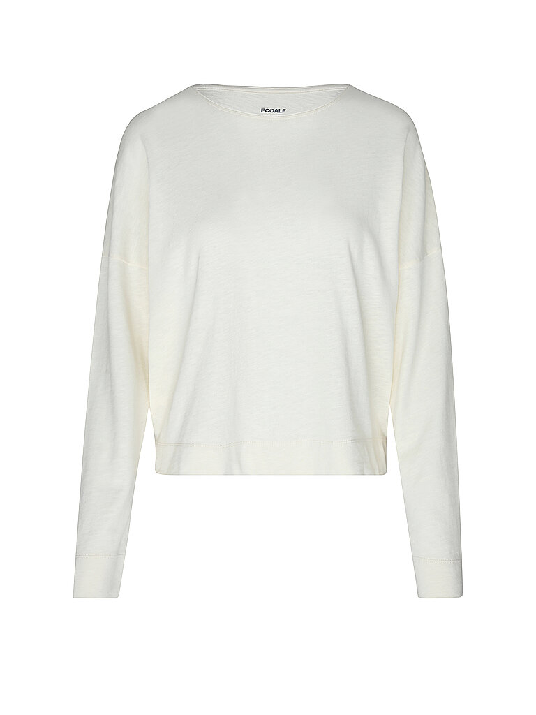 Ecoalf Camiseta de manga larga VERONE crema
