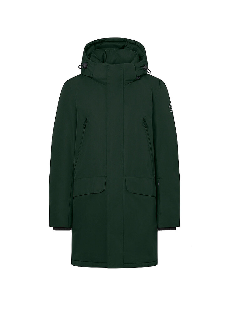 Ecoalf Parka impermeable ICEBERG verde oscuro