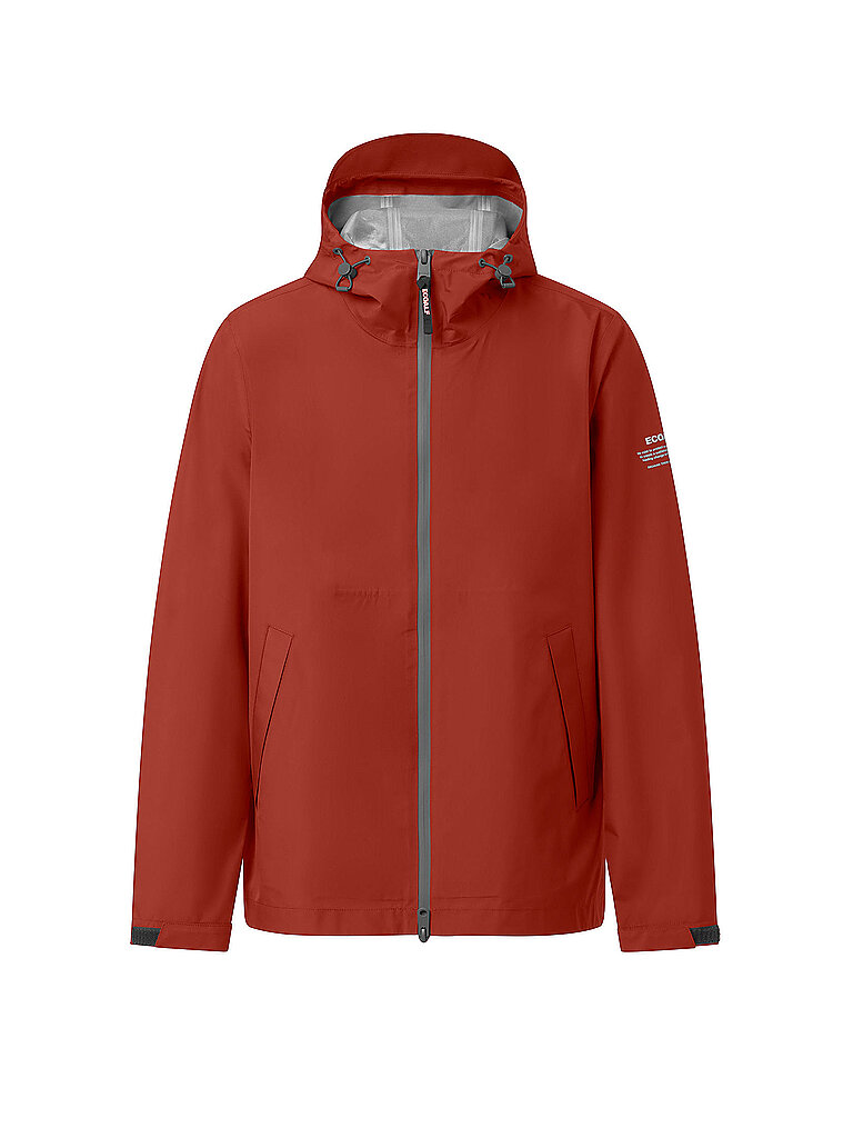 ECOALF Chaqueta impermeable DILUVIO naranja | XL
