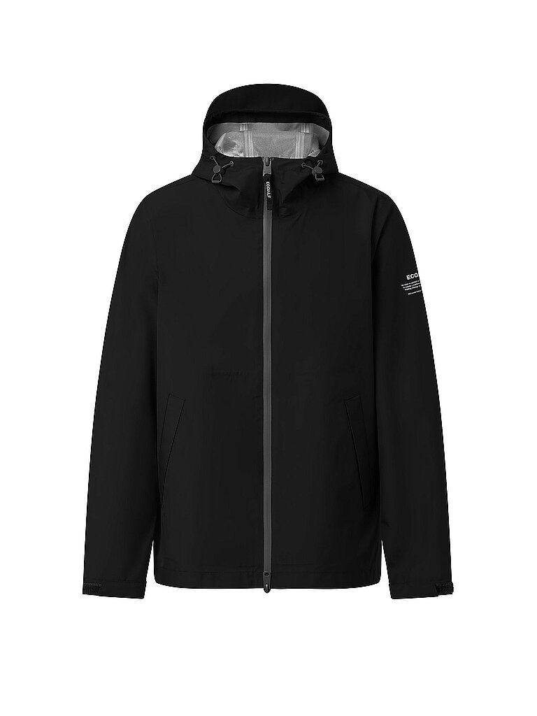 ECOALF Chaqueta impermeable DILUVIO negro | XL