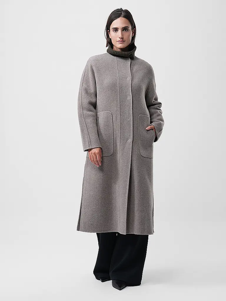 ECOALF | Abrigo de lana HENG | Beige
