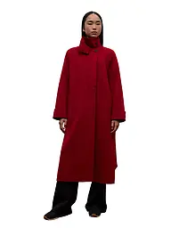 ECOALF | Abrigo de lana LORA | Rojo