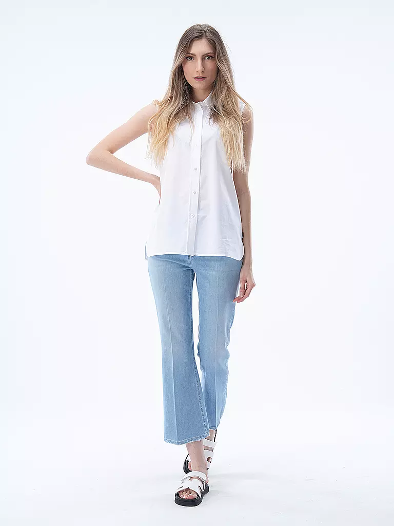 ECOALF | Bluse ANNAALF  | Blanco