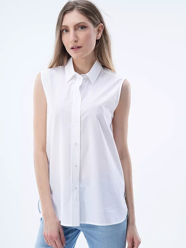 ECOALF | Bluse ANNAALF  | Blanco