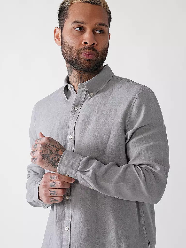 ECOALF | Camisa de lino MALIBUALF | Gris claro