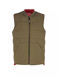 ECOALF | Chaleco acolchado | Rojo oscuro