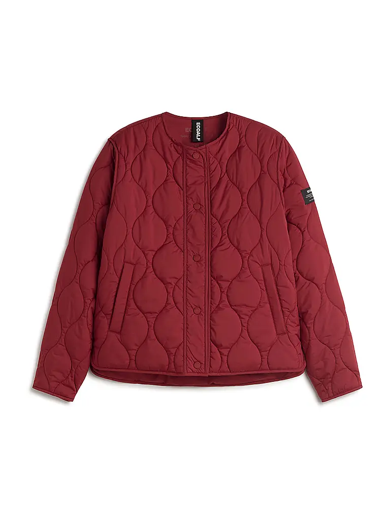 ECOALF | Chaqueta acolchada ligera MUSA ONION | dunkelrot