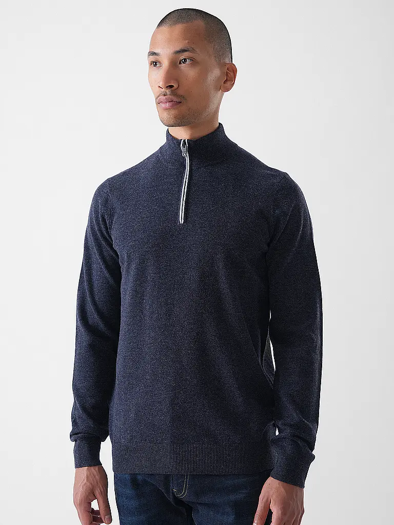 ECOALF | Jersey Troyer | dunkelblau