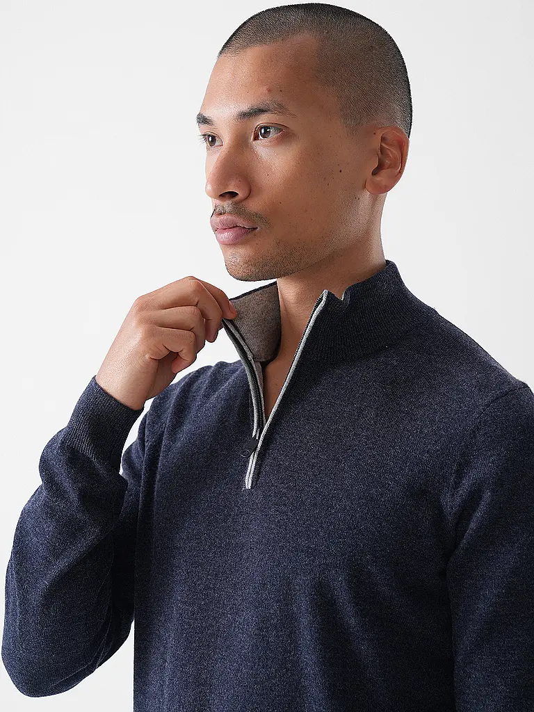 ECOALF | Jersey Troyer | dunkelblau