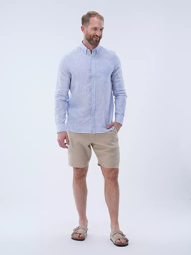 ECOALF | Leinenhemd ADANALF | Azul