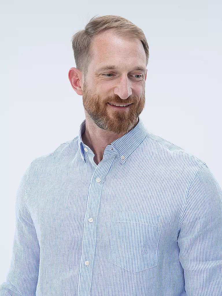 ECOALF | Leinenhemd ADANALF | Azul