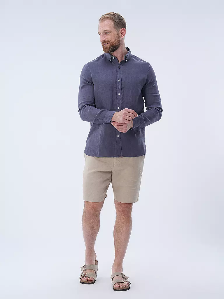 ECOALF | Leinenhemd MALIBUALF | Azul