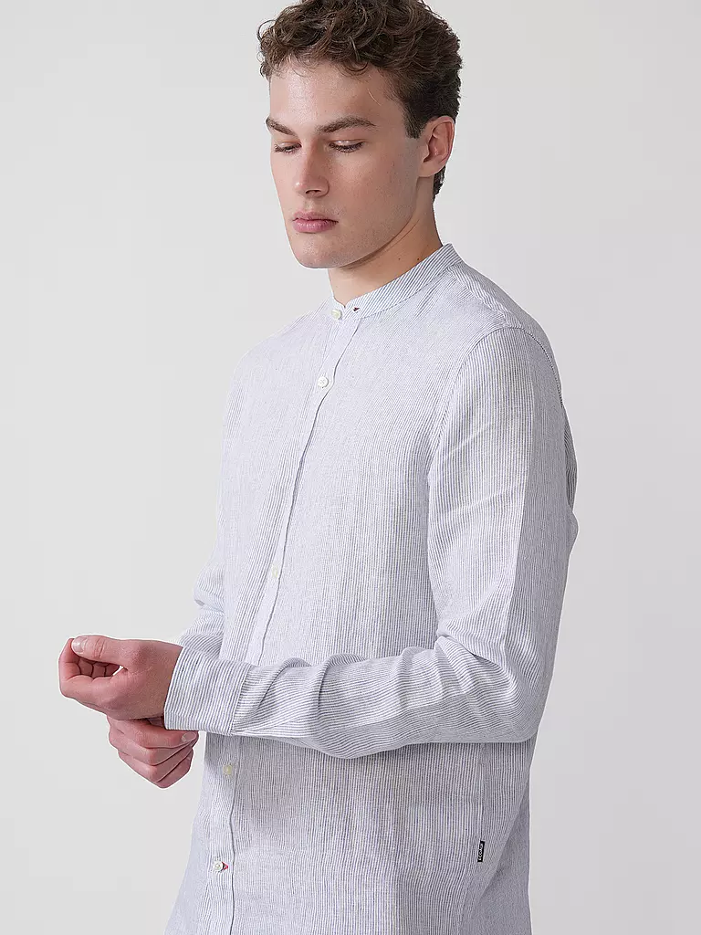 ECOALF | Leinenhemd Regular Fit DAVIDALF  | Blanco
