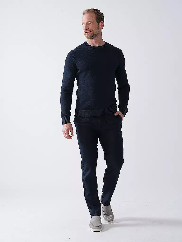 ECOALF | Leinenhose ETHICALF | Azul oscuro