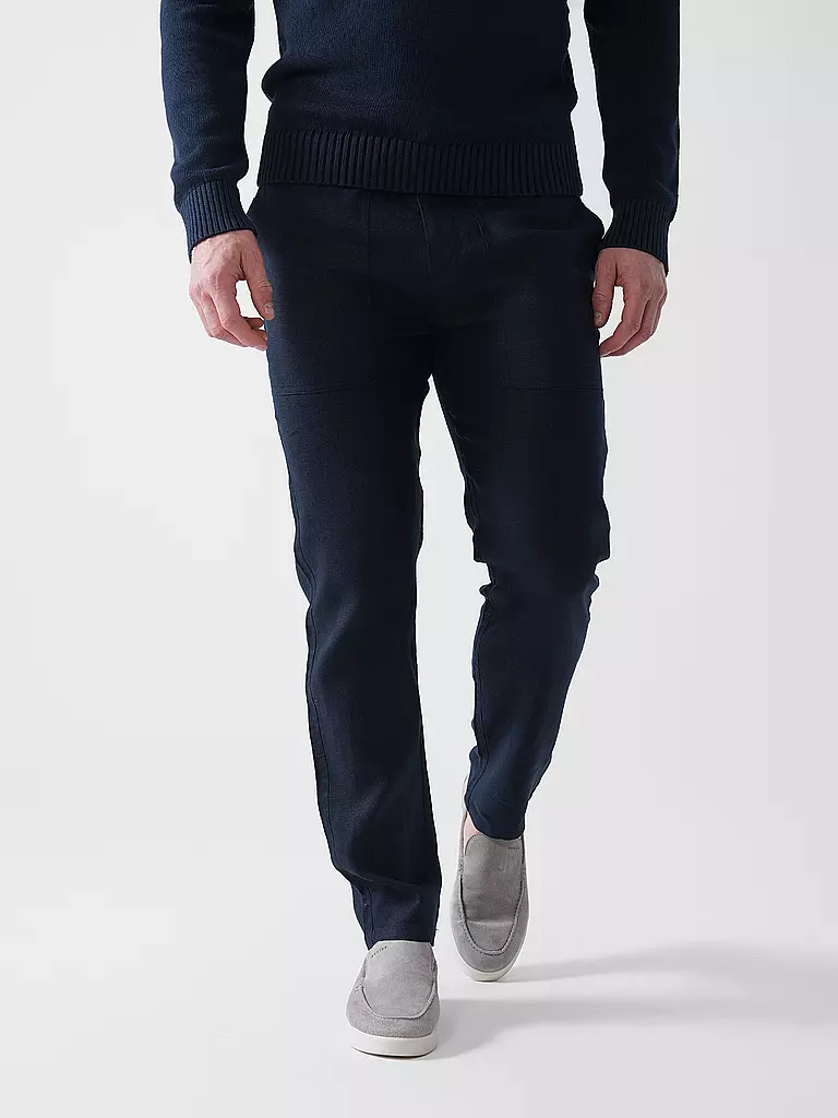 ECOALF | Leinenhose ETHICALF | Azul oscuro