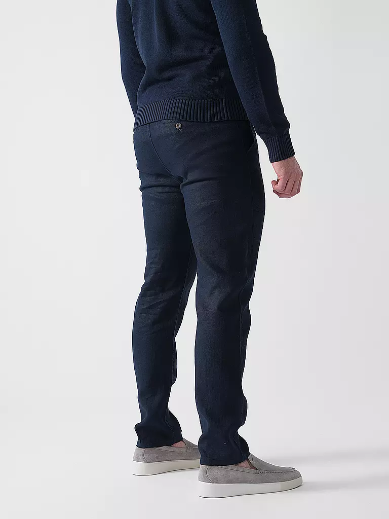 ECOALF | Leinenhose ETHICALF | Azul oscuro