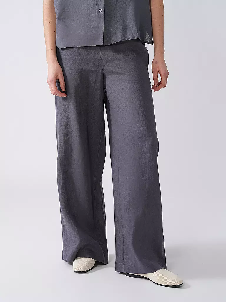ECOALF | Pantalones de lino MOSSIALF | grau