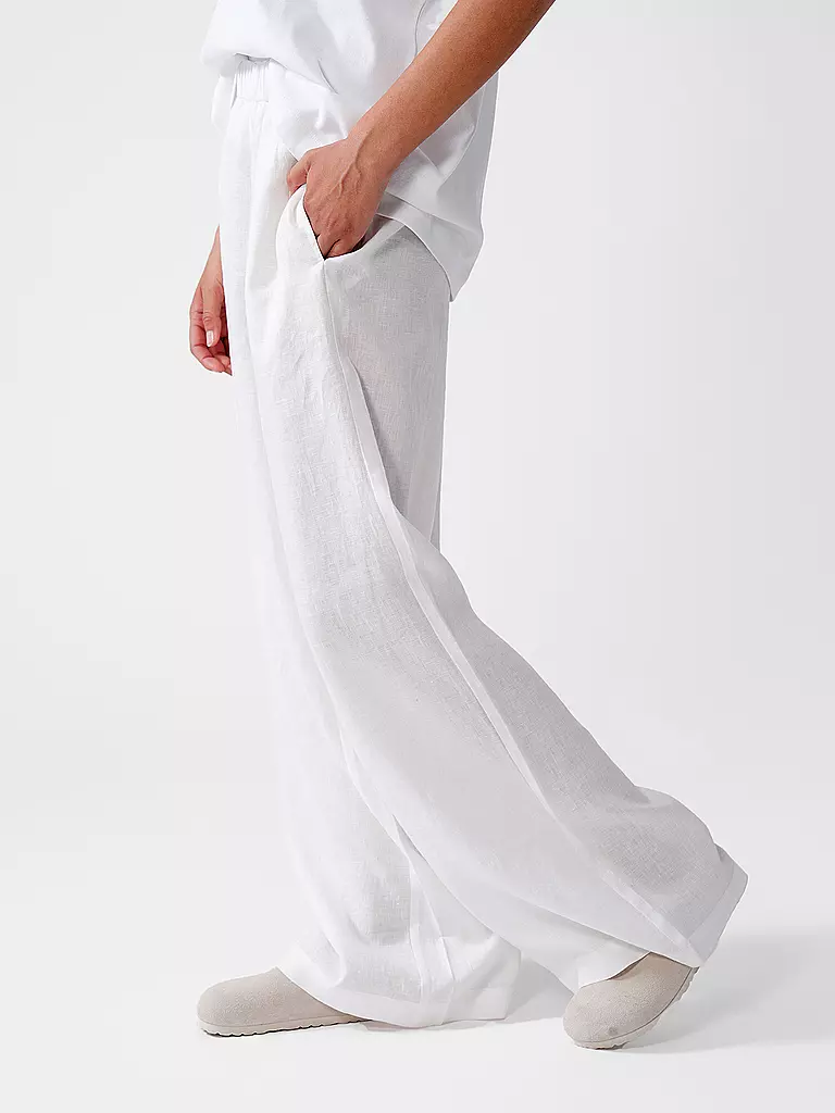 ECOALF | Pantalones de lino MOSSIALF | Blanco